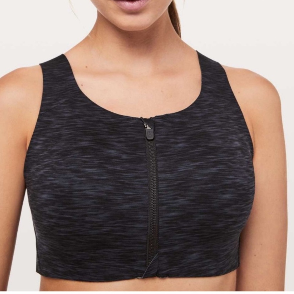 Lululemon ENLITE bra front zip high support 34B